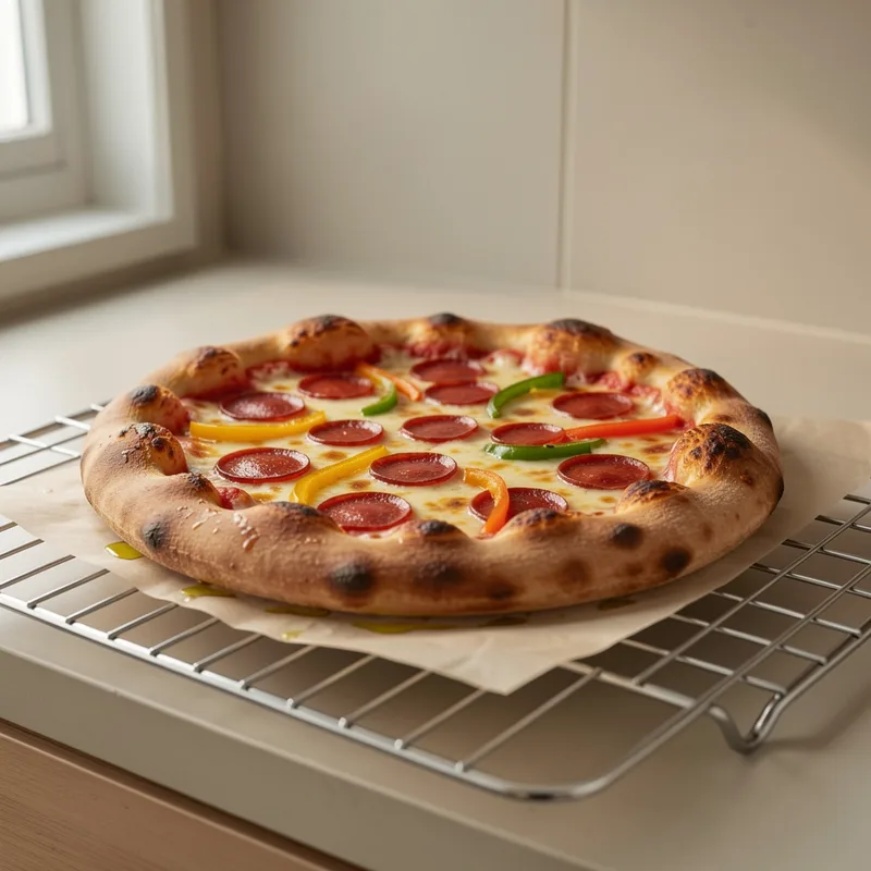 Comment cuire une pizza d'un distributeur ? Étapes, température et astuces